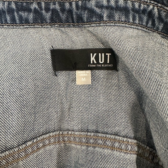 Kut from the Kloth “Grace” Denim Shirt, Size M - Picture 7 of 7